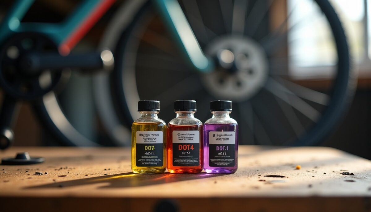 Liquide frein vélo minéral vs dot 4 vs dot 5.1: comment choisir sans risque de compatibilité
