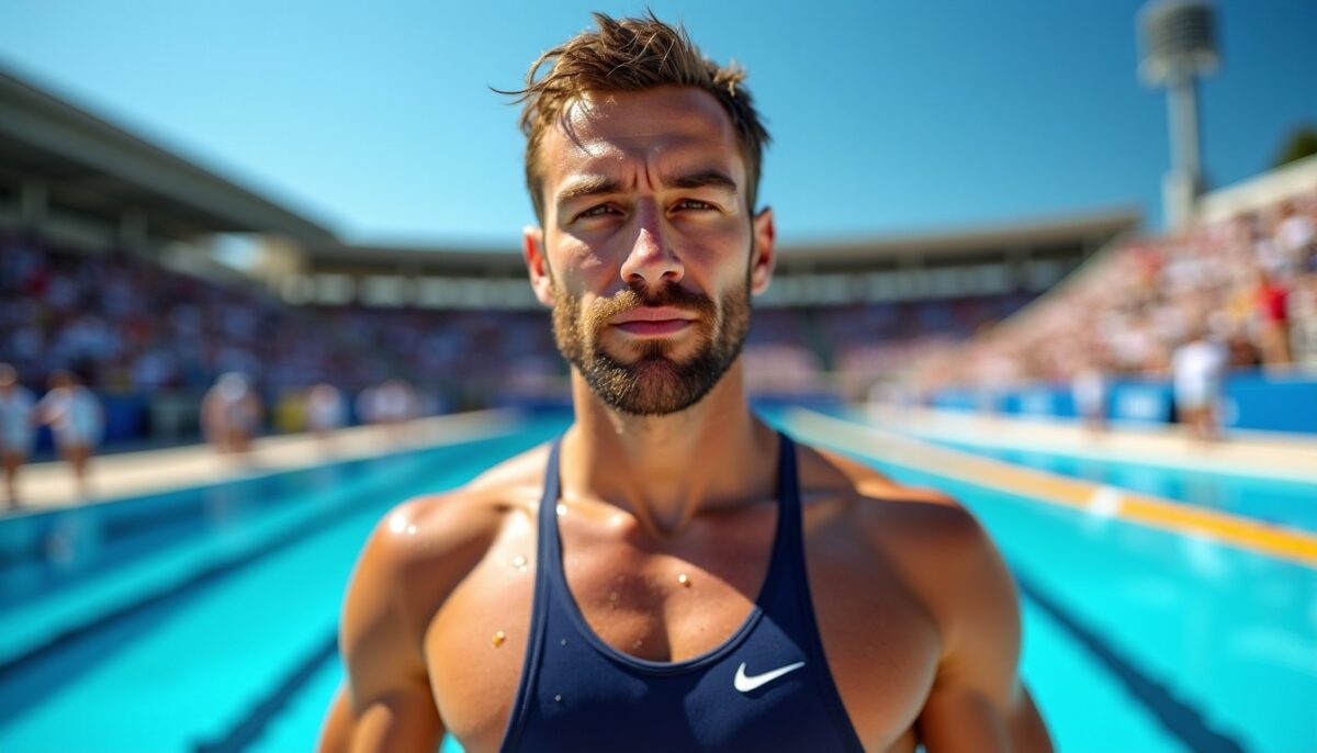 Léon marchand taille : le gabarit précis du champion français et ce que ça change vraiment